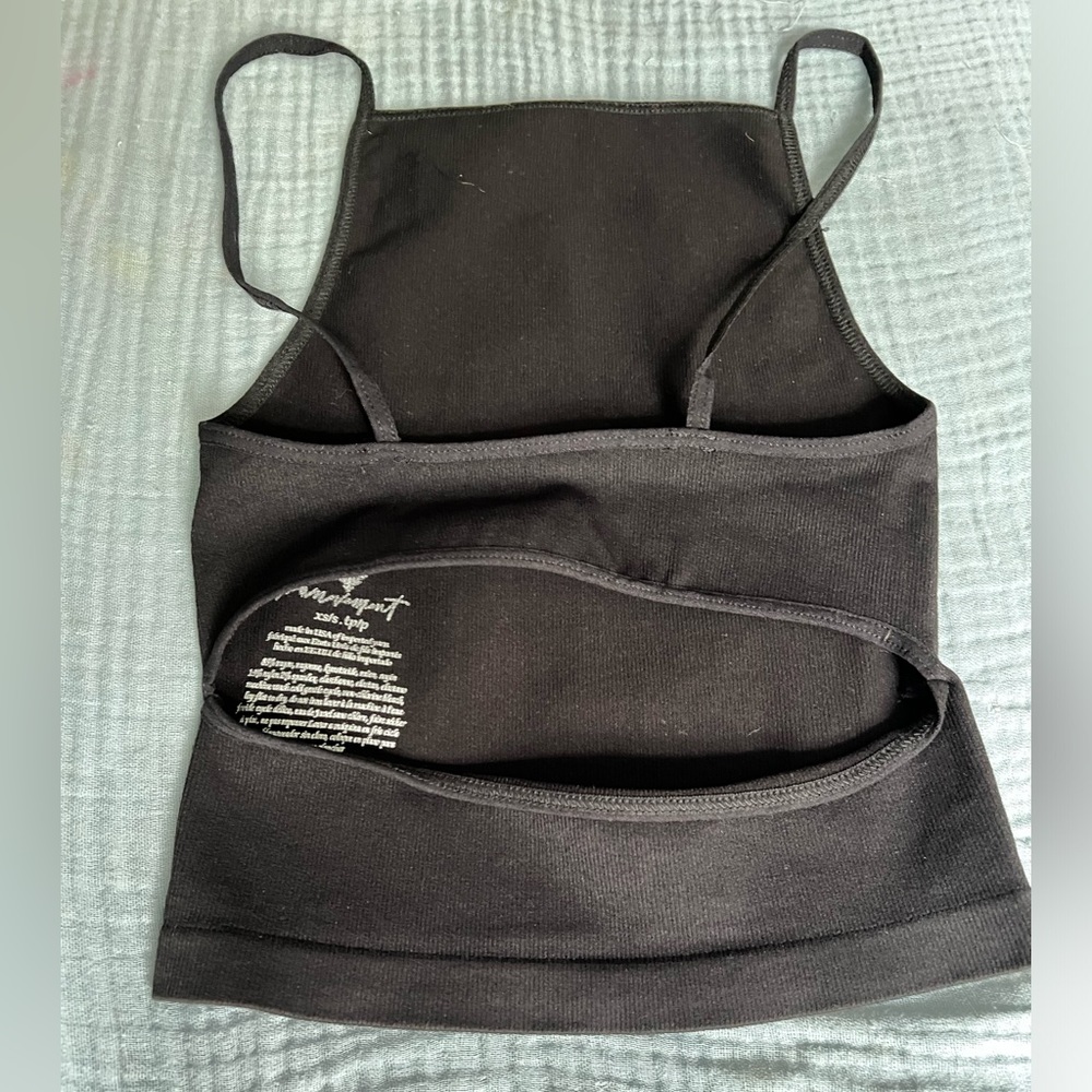 Free People Movement Tighten Up cut out tank NWOT XS/S
